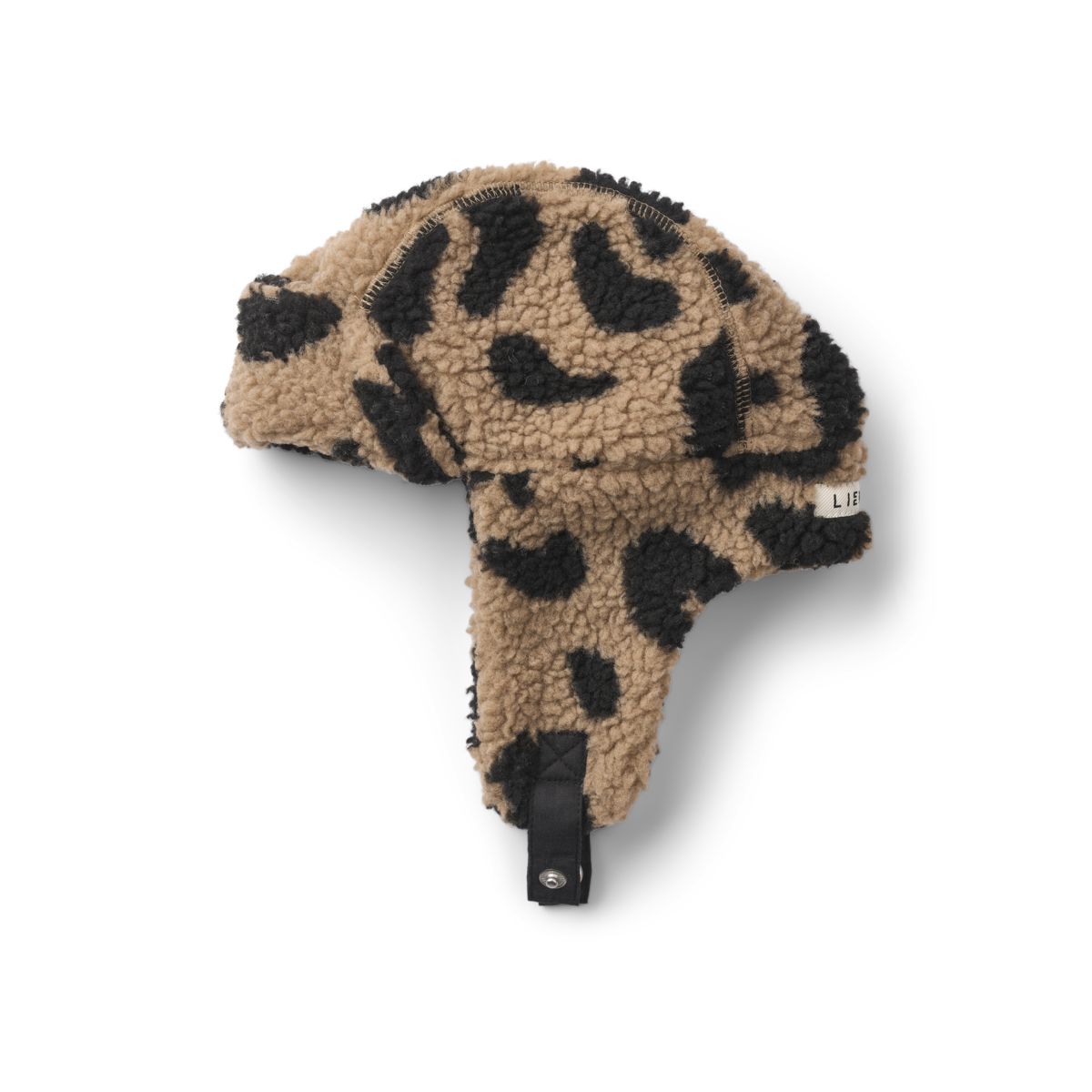 Liewood Bonnet en polaire Bravo - Mega leo / Oat mix - Chapeaux & Casquettes