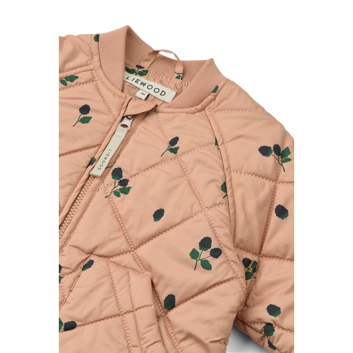 Liewood Veste Thermique ZELLA - Berry / Pale tuscany / Embroidery - Veste