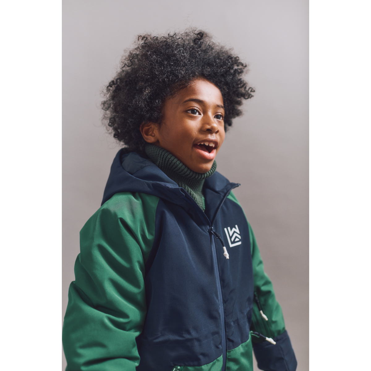 Liewood Veste d'Hiver KALLE - Classic navy / Garden green - Veste