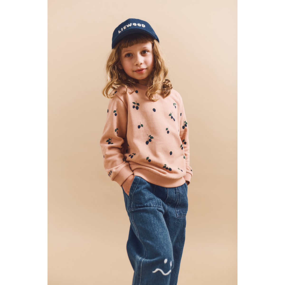 Liewood Sweat-shirt à Imprimé THORA - Berry / Pale Tuscany - Pull