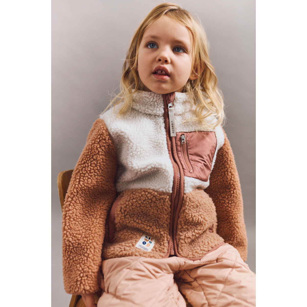 Liewood Veste Polaire NOLAN - Tuscany rose multi mix - Veste