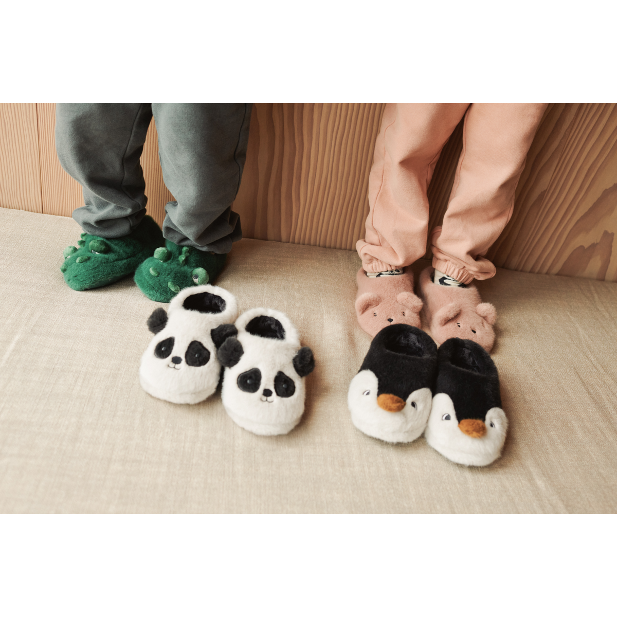 Liewood Chaussons Ours Aviaja - Pale tuscany - Pantoufles