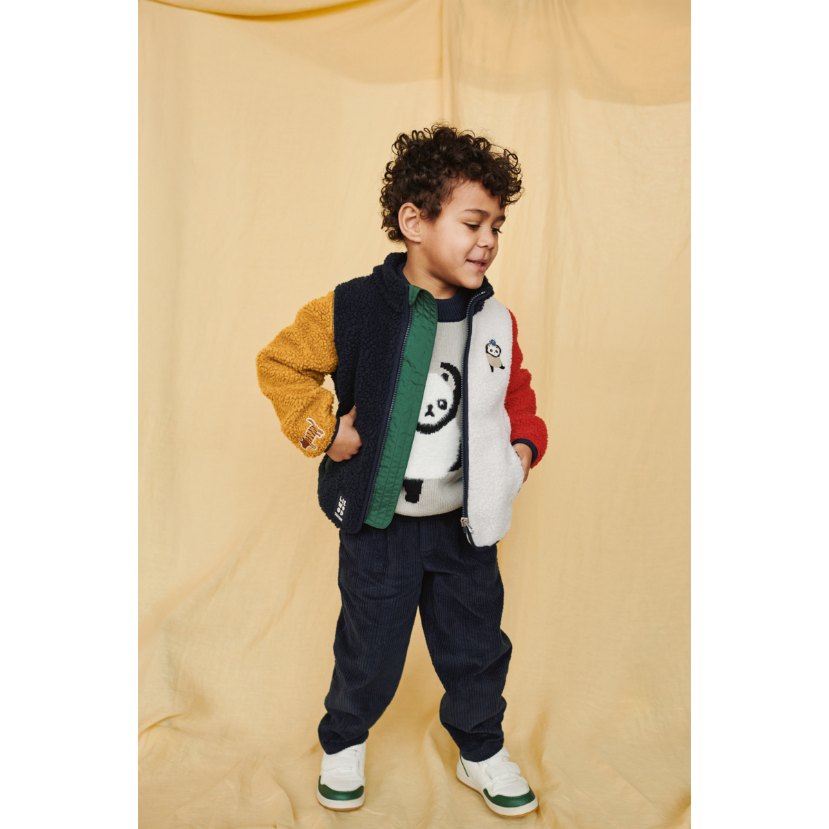 Liewood Veste Polaire NOLAN - Around the world multi mix - Veste