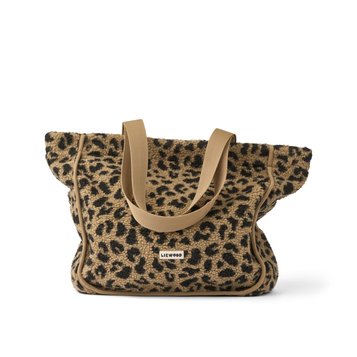 Liewood Tote Bag Polaire REED - Mega leo / Oat mix - Sac fourre-tout