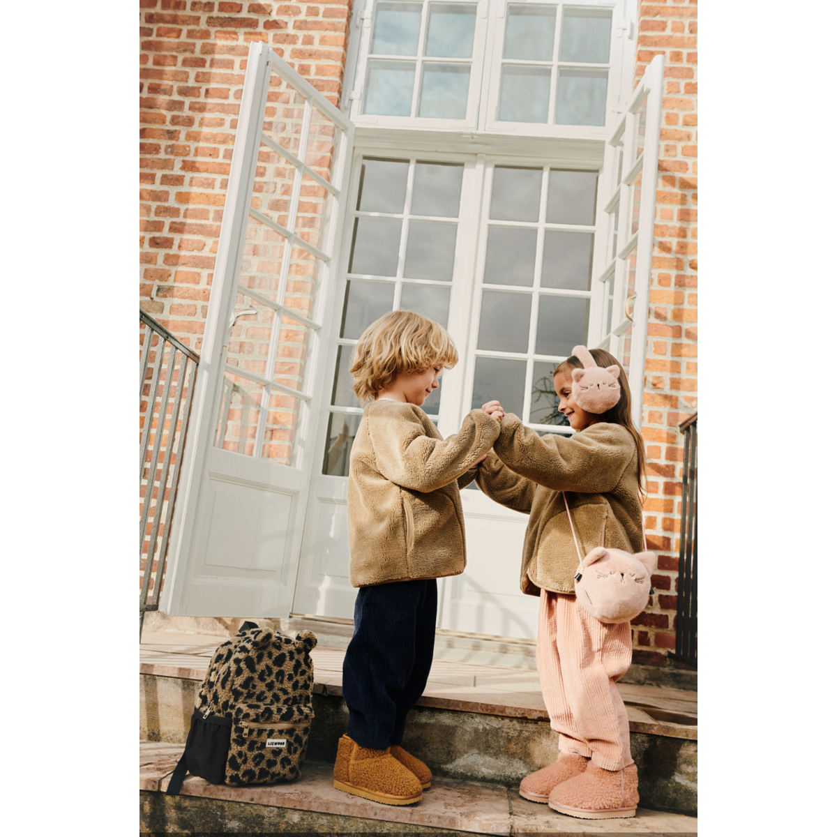Liewood Chaussons en Polaire ALBAN - Pale tuscany - Chaussures