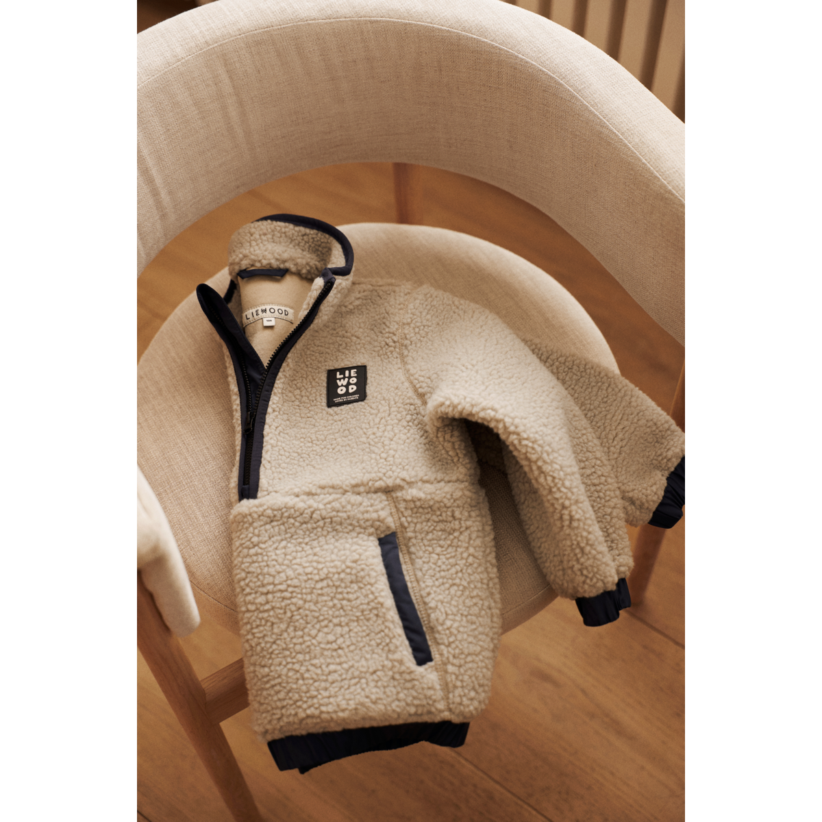 Liewood Sweat-shirt Polaire BALOU - Mist - Veste