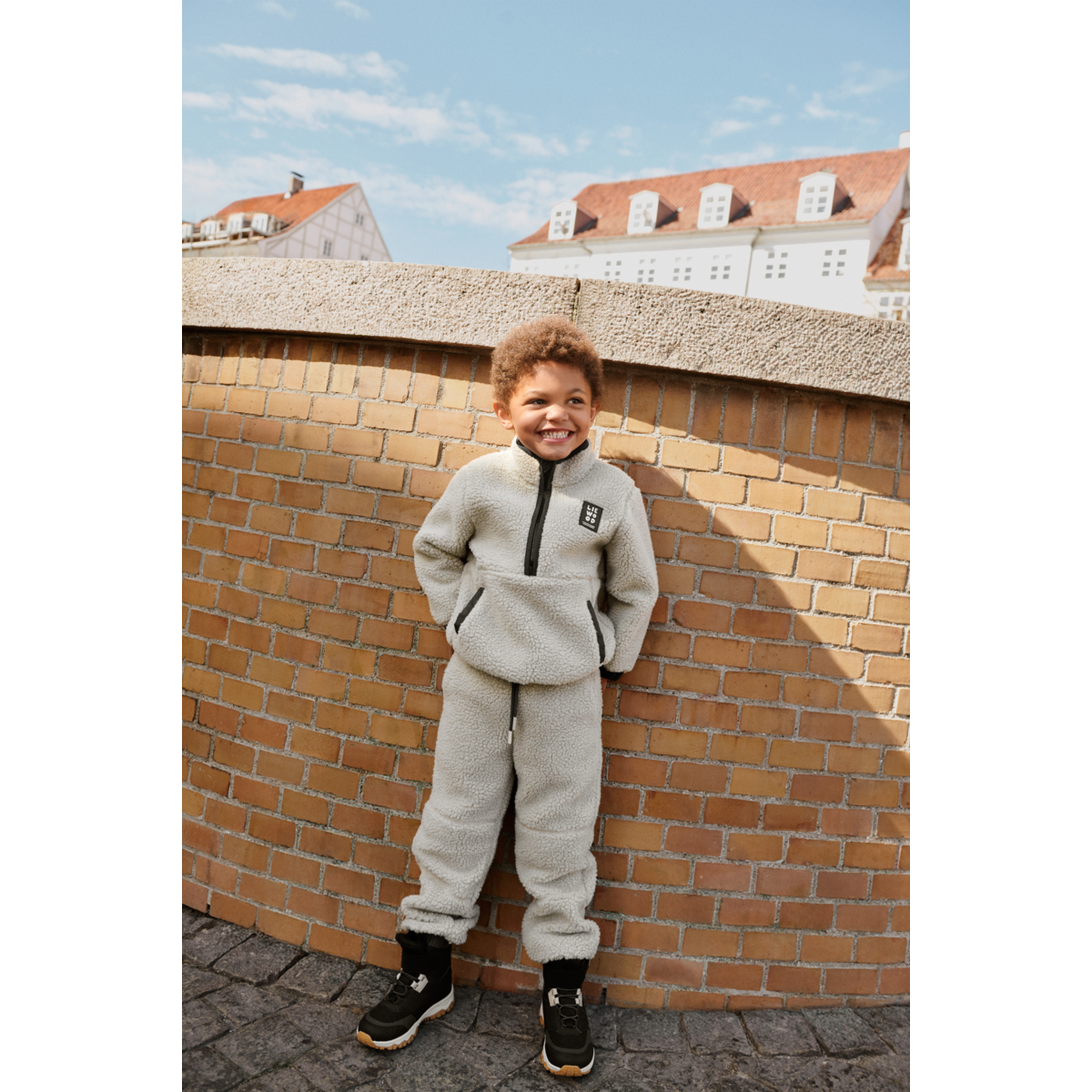Liewood Sweat-shirt Polaire BALOU - Mist - Veste