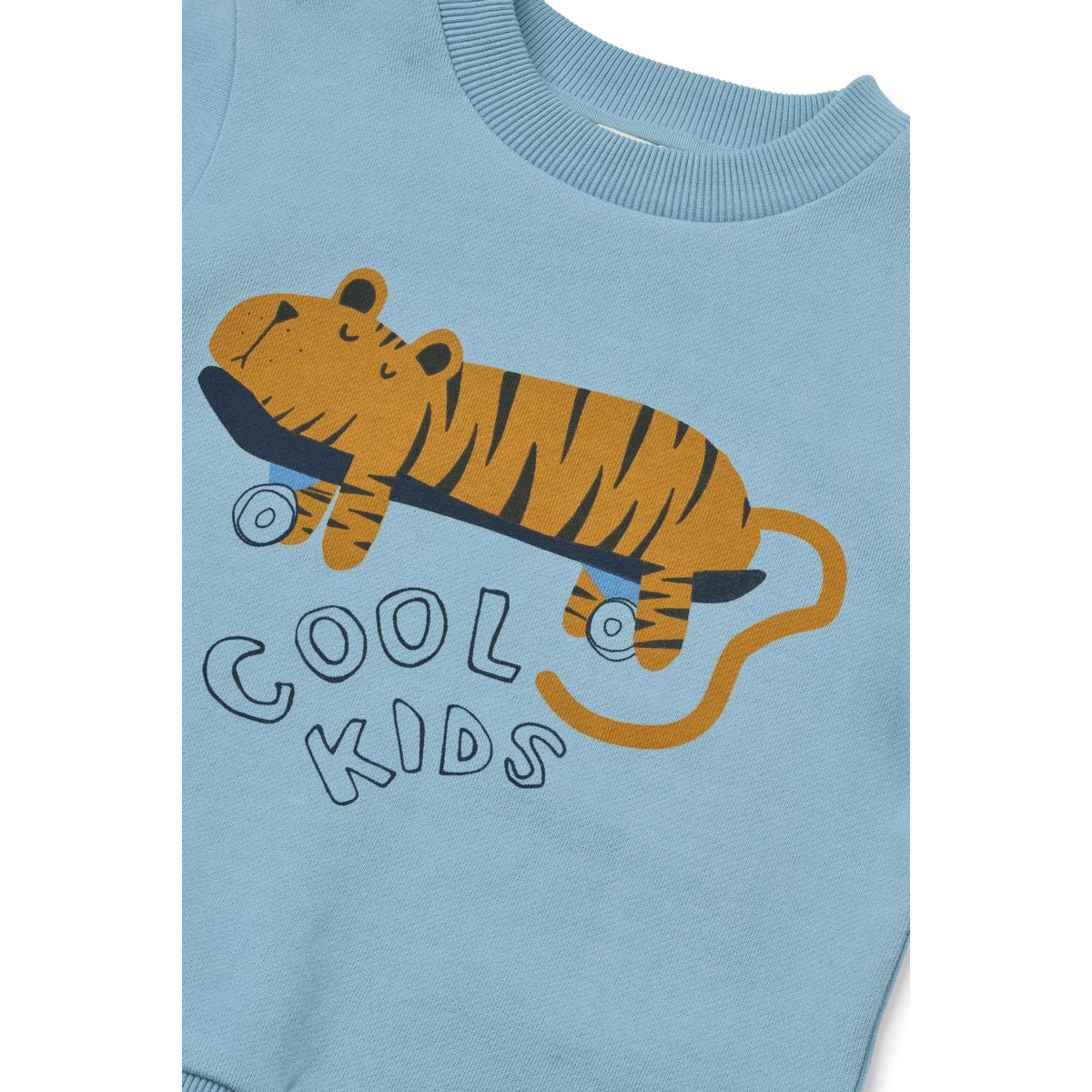 Liewood Sweat-shirt THORA - Tiger / Beach blue - Pull