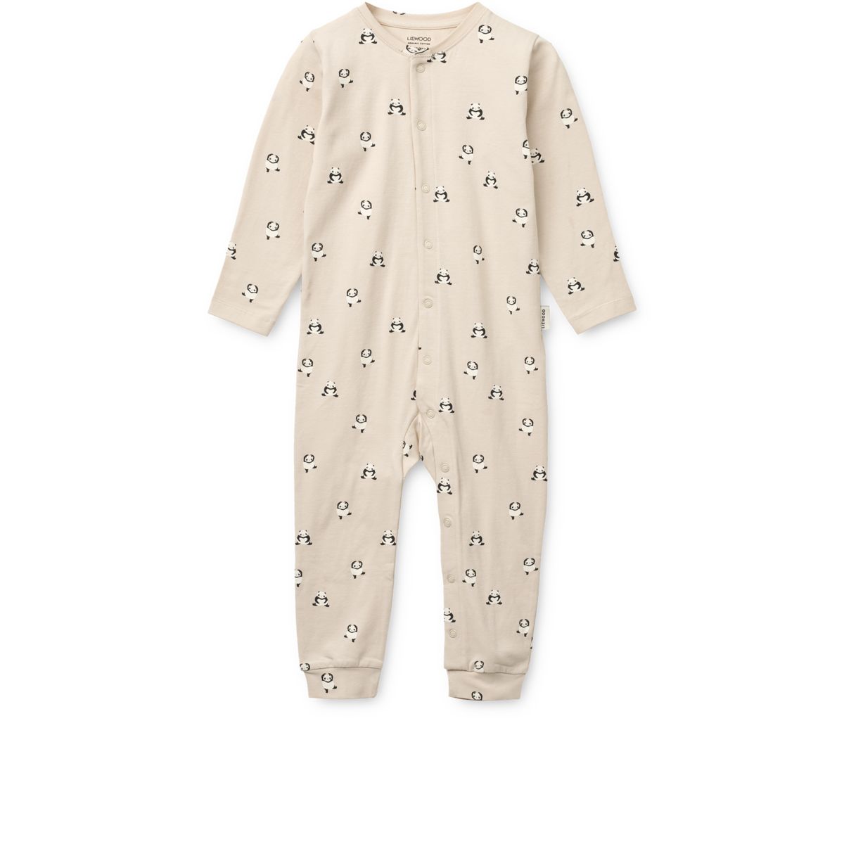 Liewood Combinaison Pyjama à Imprimé BIRK - Mini panda / Sandy - Combinaison de pyjama
