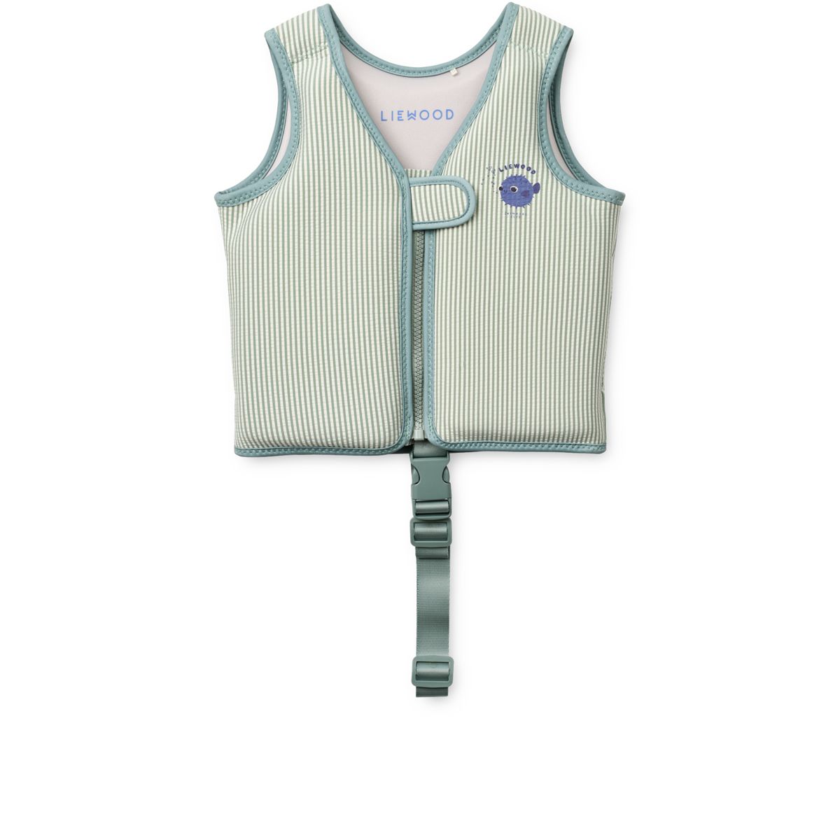 Liewood Gilet de Bain en Tissu Gaufré DOVE - Peppermint / Sandy - Gilet de natation