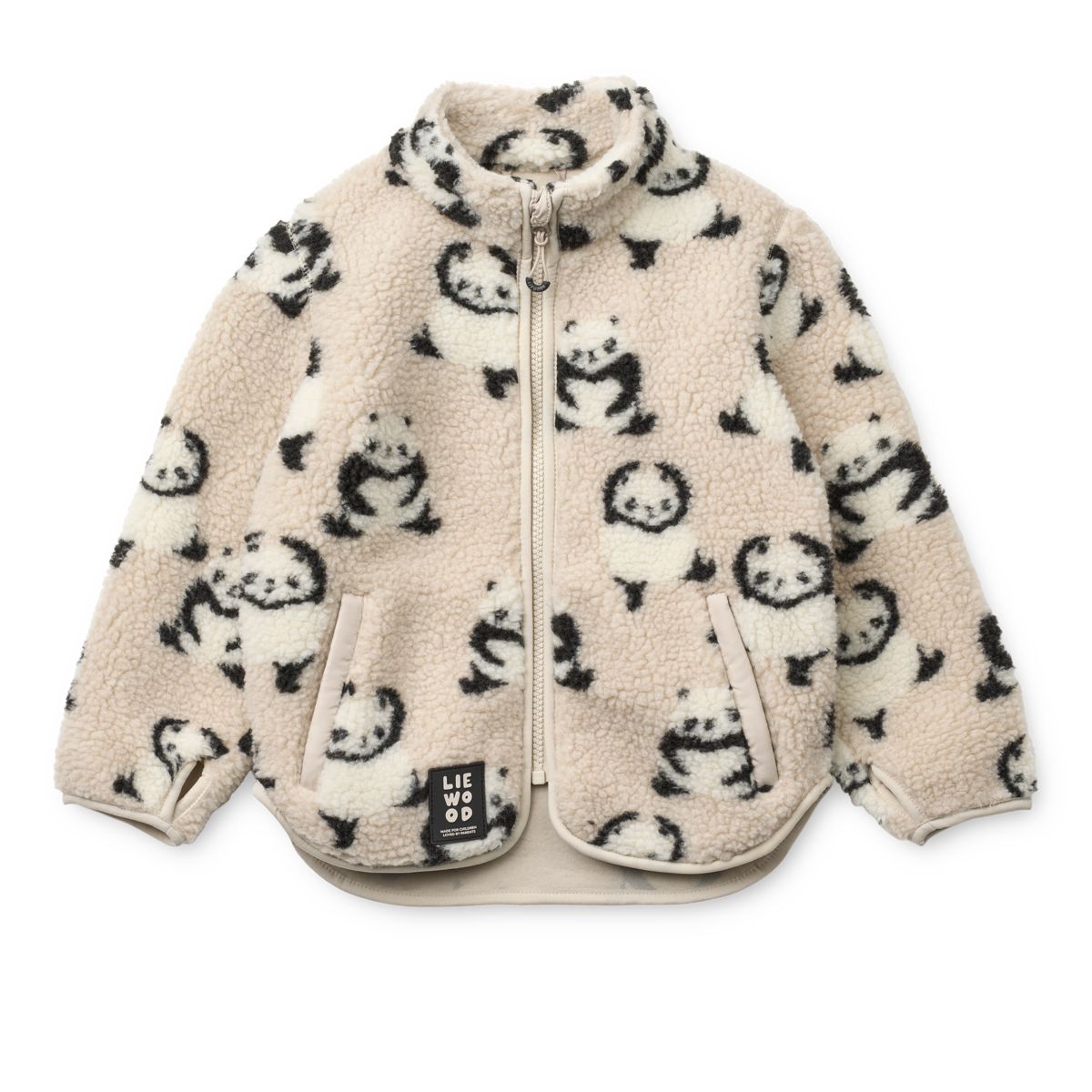 Liewood Veste Polaire NOLAN - Panda / Sandy - Veste