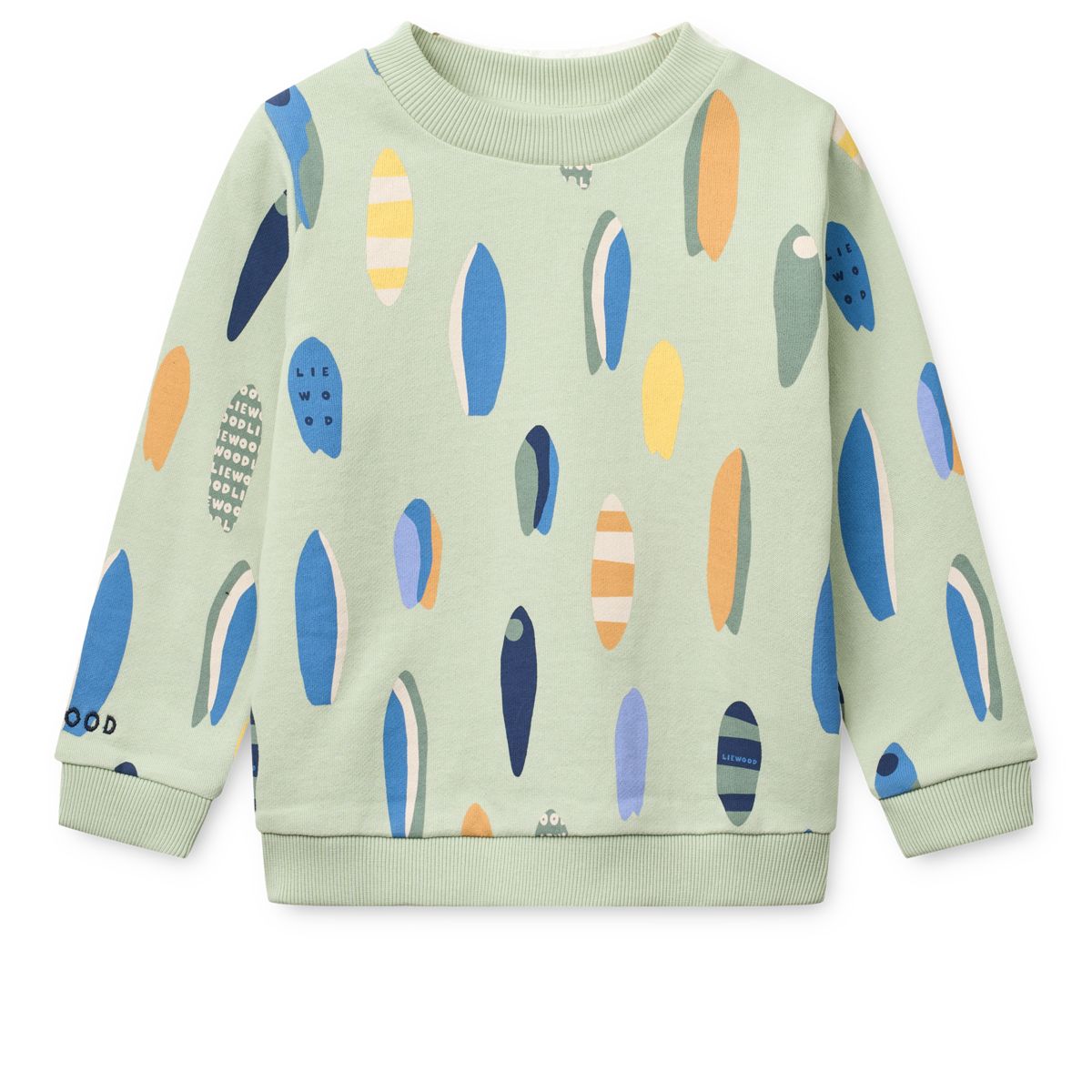 Liewood Sweat-shirt à Imprimé THORA - Boards / Light peppermint - Pull