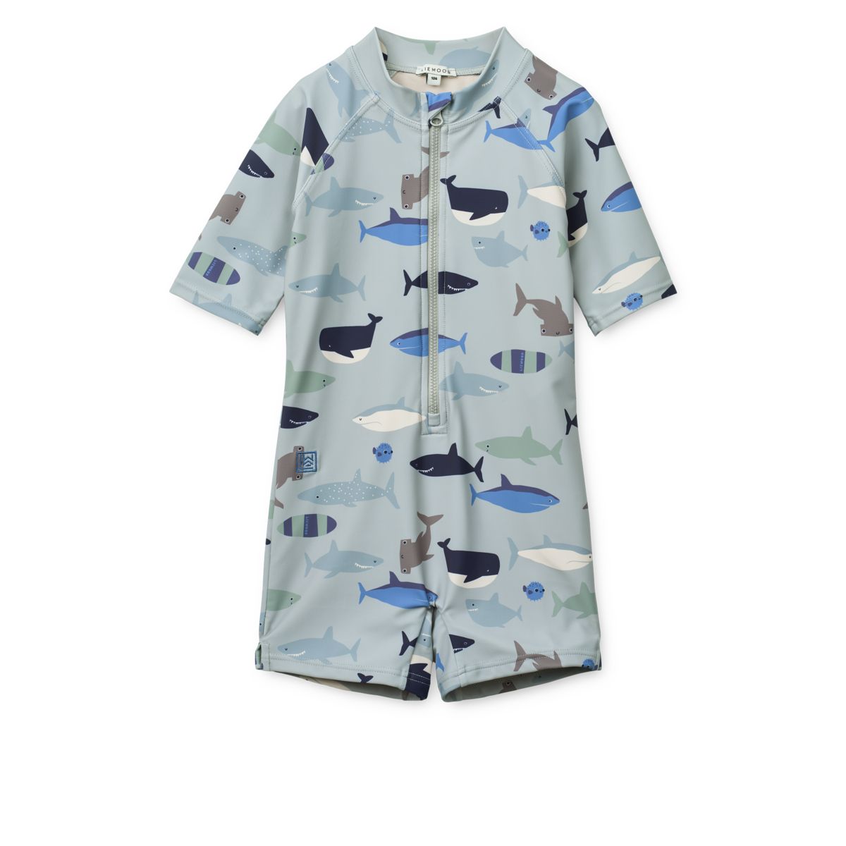 Liewood Combinaison de bain Max - Shark / Dove blue - Maillot de bain
