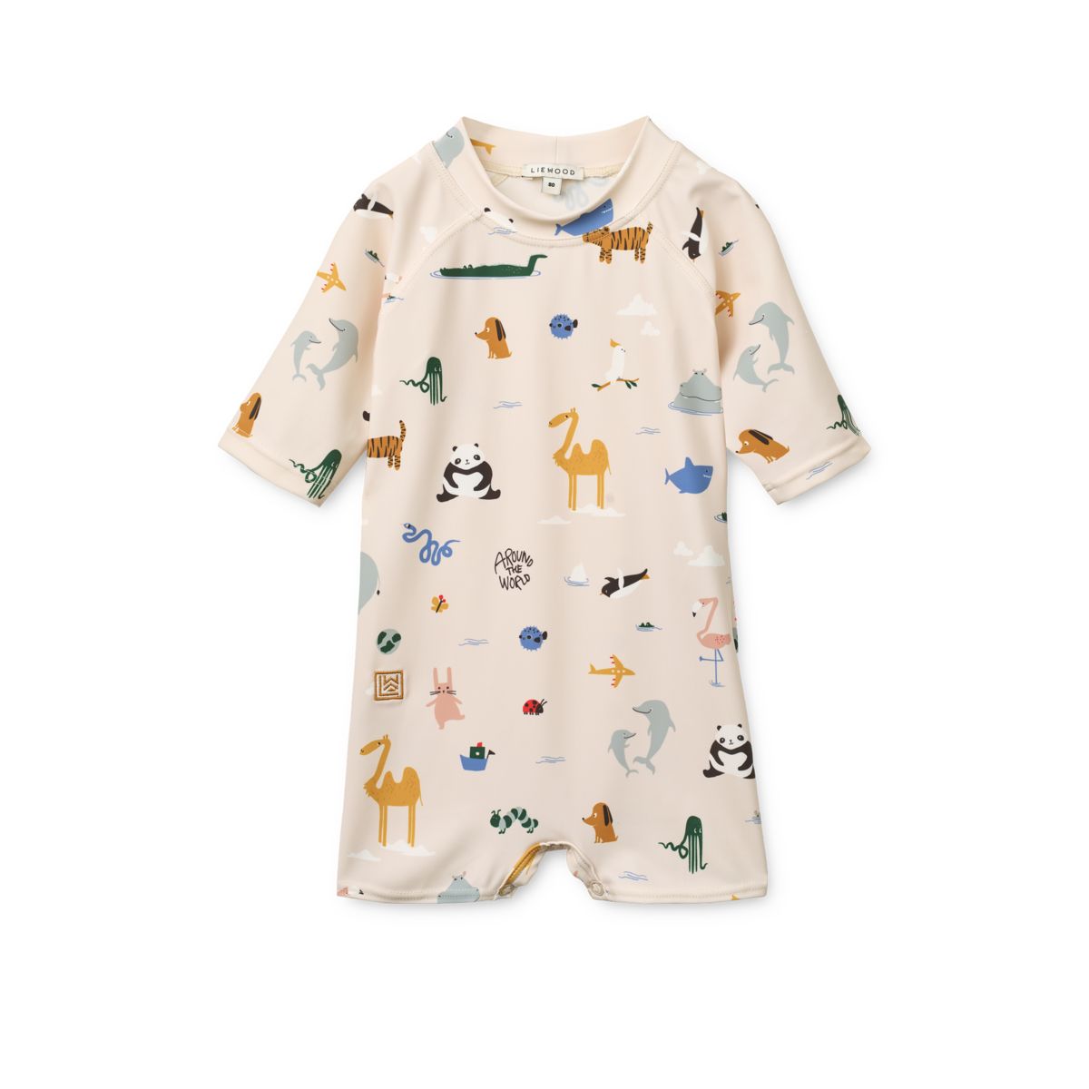 Liewood Combinaison de bain Bébé THOR - Around the world / Sandy - Maillot de bain