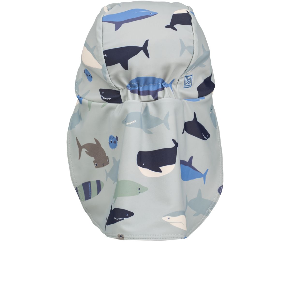 Liewood Chapeau de bain CECILIA - Shark / Dove blue - CHAPEAU DE BAIN