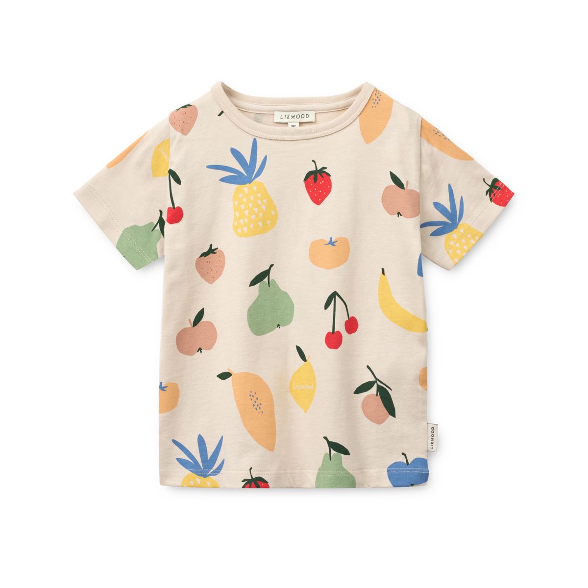 Liewood T-shirt à Manches Courtes à Imprimé APIA - Fruit / Sandy - T-shirt