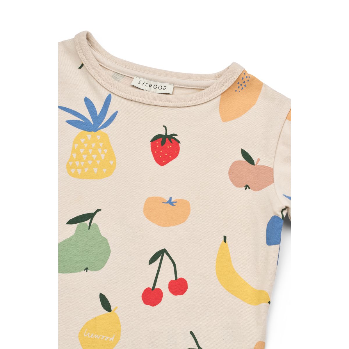 Liewood T-shirt à Manches Courtes à Imprimé APIA - Fruit / Sandy - T-shirt