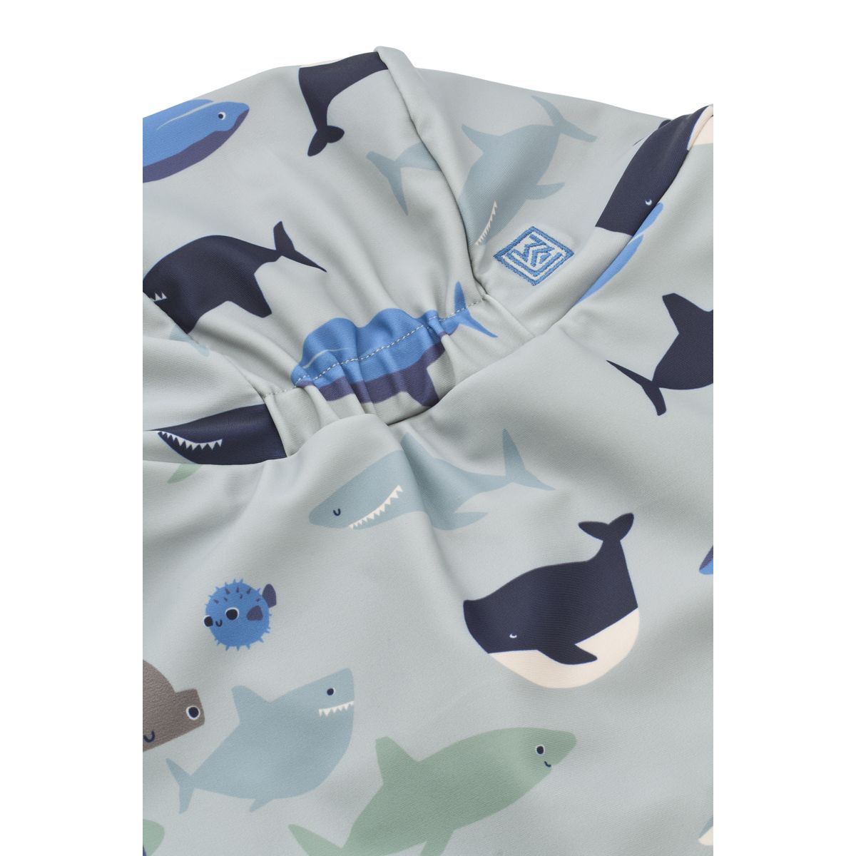 Liewood Chapeau de bain CECILIA - Shark / Dove blue - CHAPEAU DE BAIN