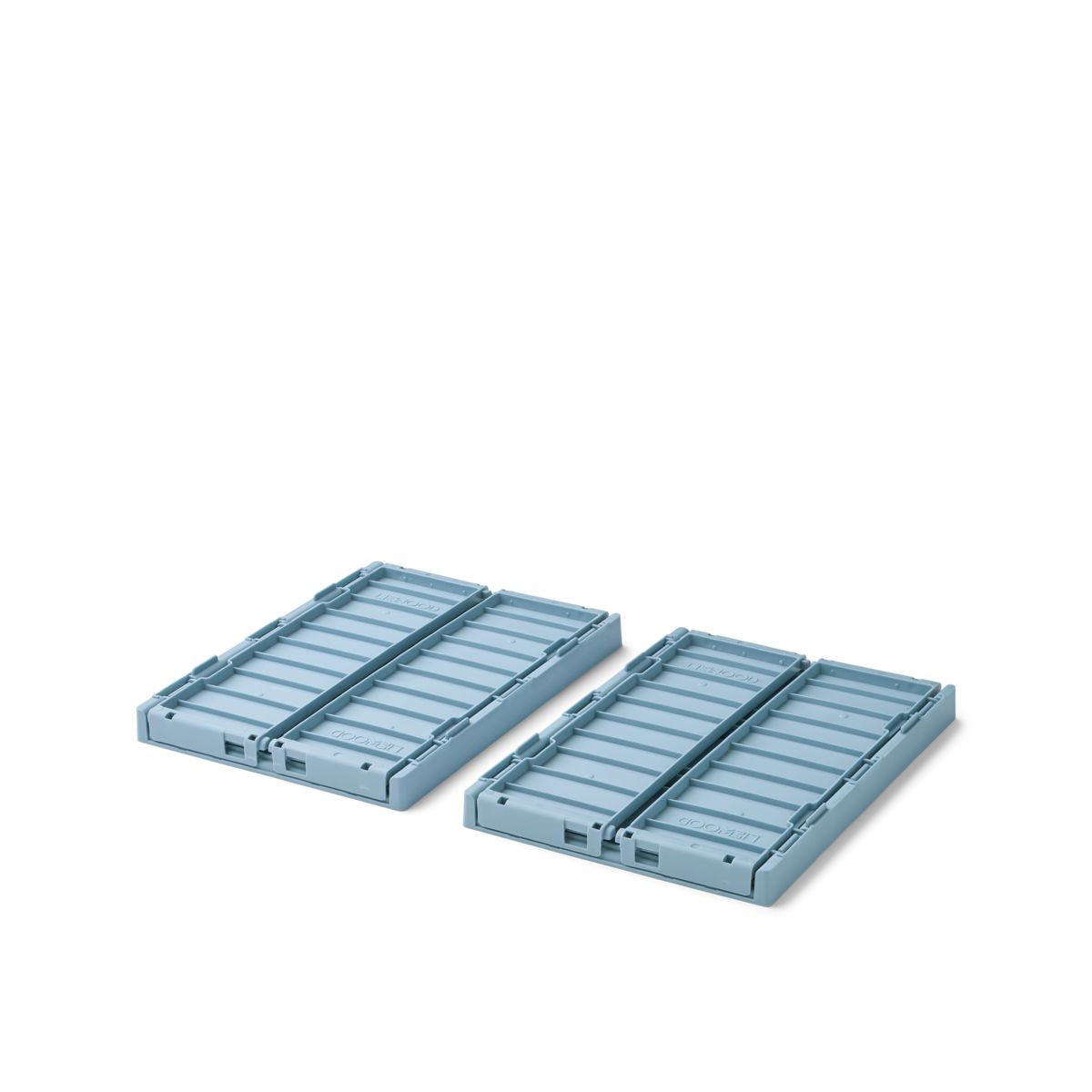 Liewood Boîtes de Rangement WESTON - PETIT, Lot de 2 - Beach blue - Boîtes de rangement