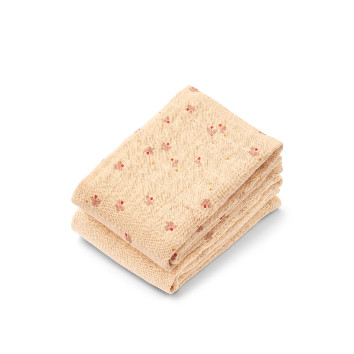 Liewood Langes en Mousseline LEWIS, Lot de 2 - Mini butterfly / Apple blossom mix - Langes en mousseline