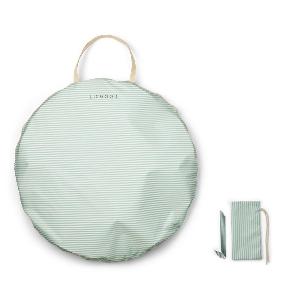 Liewood Tente De Plage Pop-Up Cassie - Peppermint / creme de la creme - TENTE