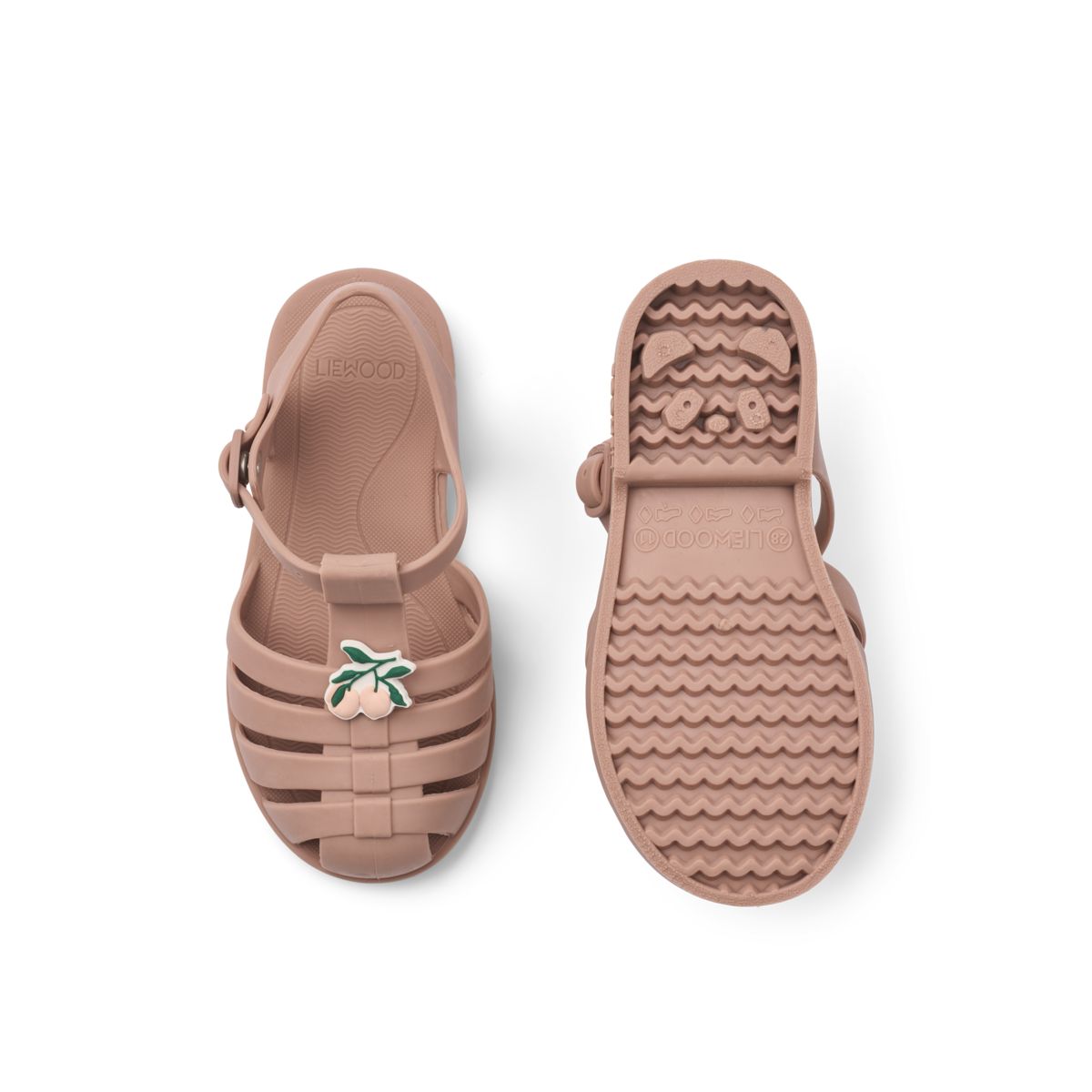 Liewood Sandales de plage avec Breloques BRE - Peach / Dark rose - Sandales de plage