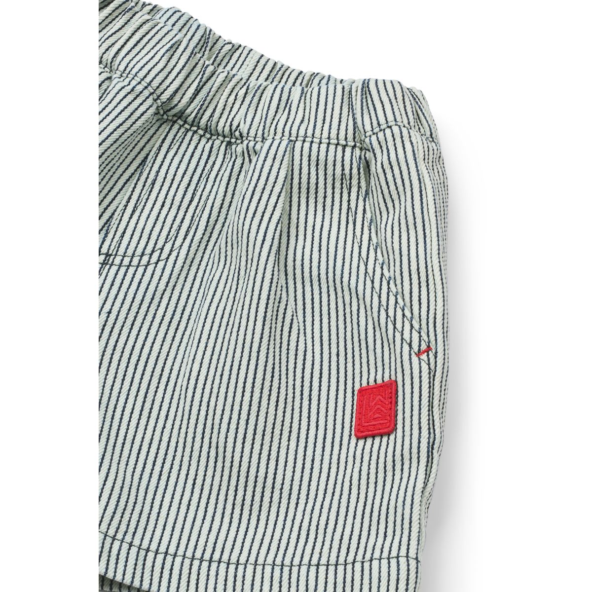 Liewood Short en Jean à Rayures BORRISA - Classic navy / Creme de la creme - Shorts