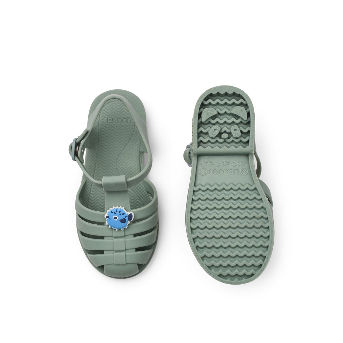 Liewood Sandales de plage avec Breloques BRE - Puffer / peppermint - Sandales de plage