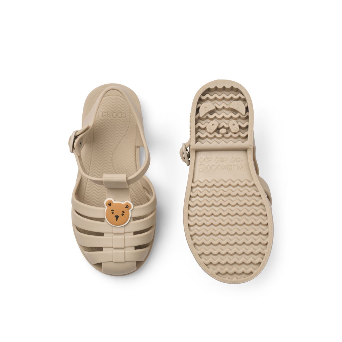 Liewood Sandales de plage avec Breloques BRE - Bear / sandy - Sandales de plage