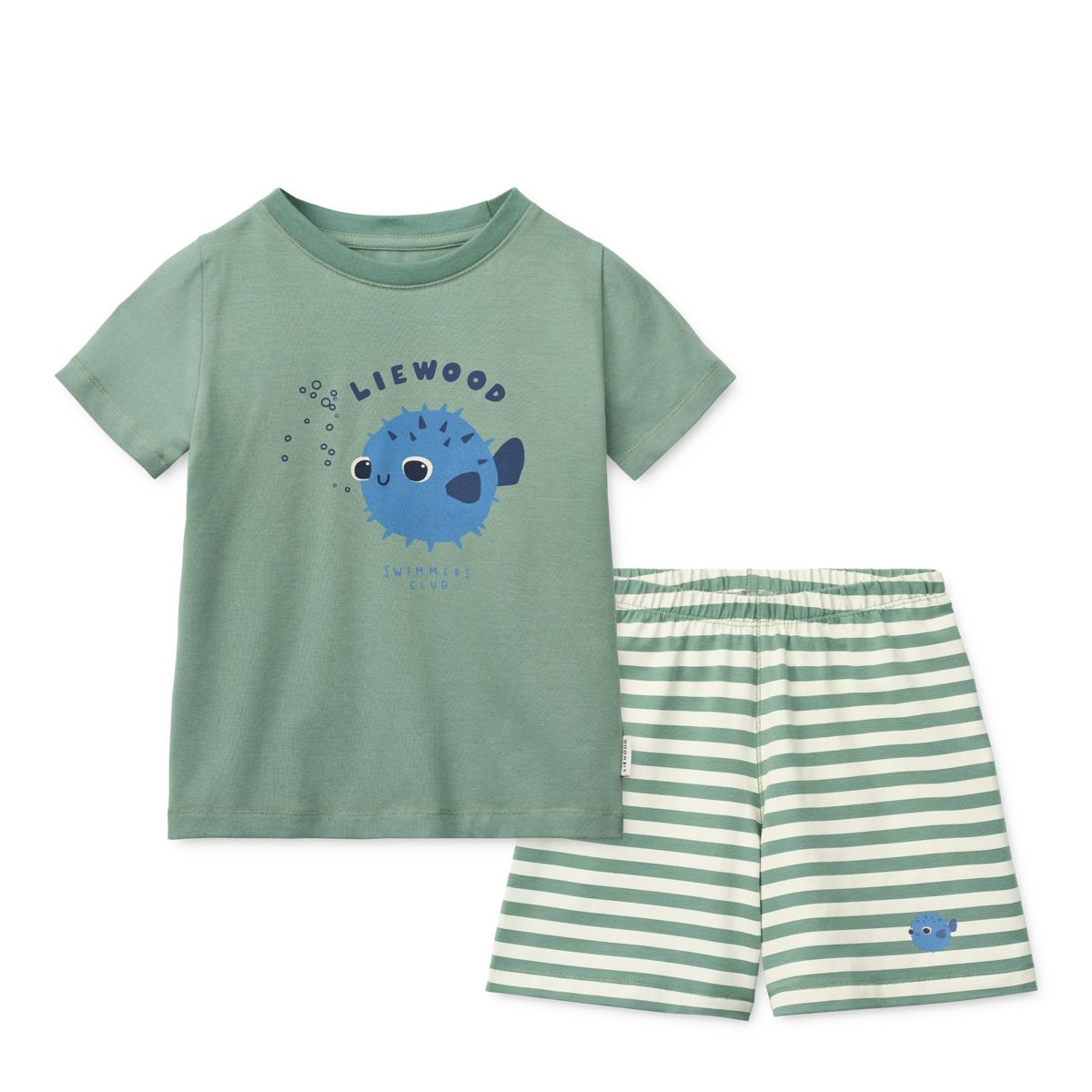 Liewood Ensemble ILFORD - Pufferfish / peppermint / mix - Ensemble