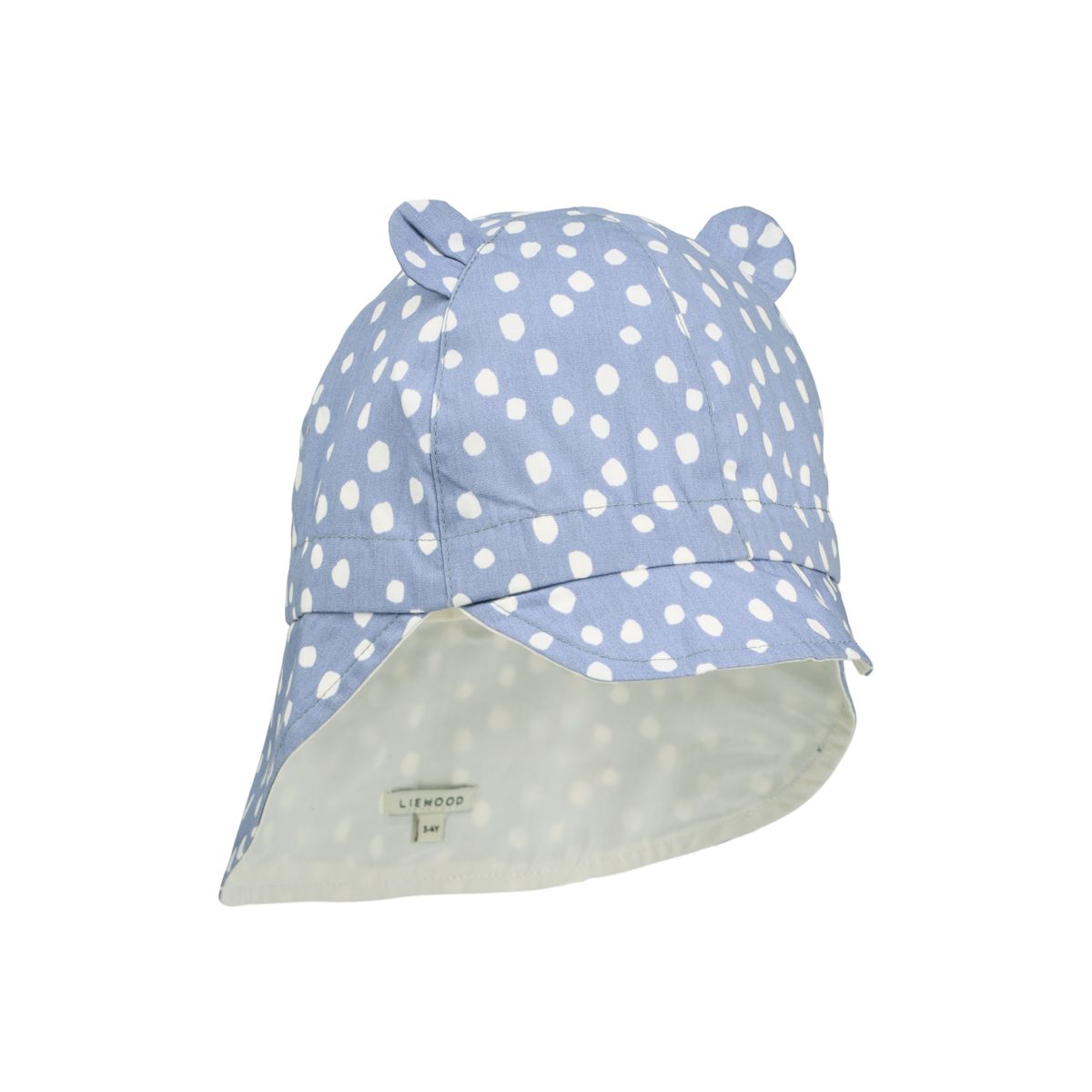Liewood Chapeau de soleil réversible Gorm - Dot / Dusty lavender - Chapeaux & Casquettes