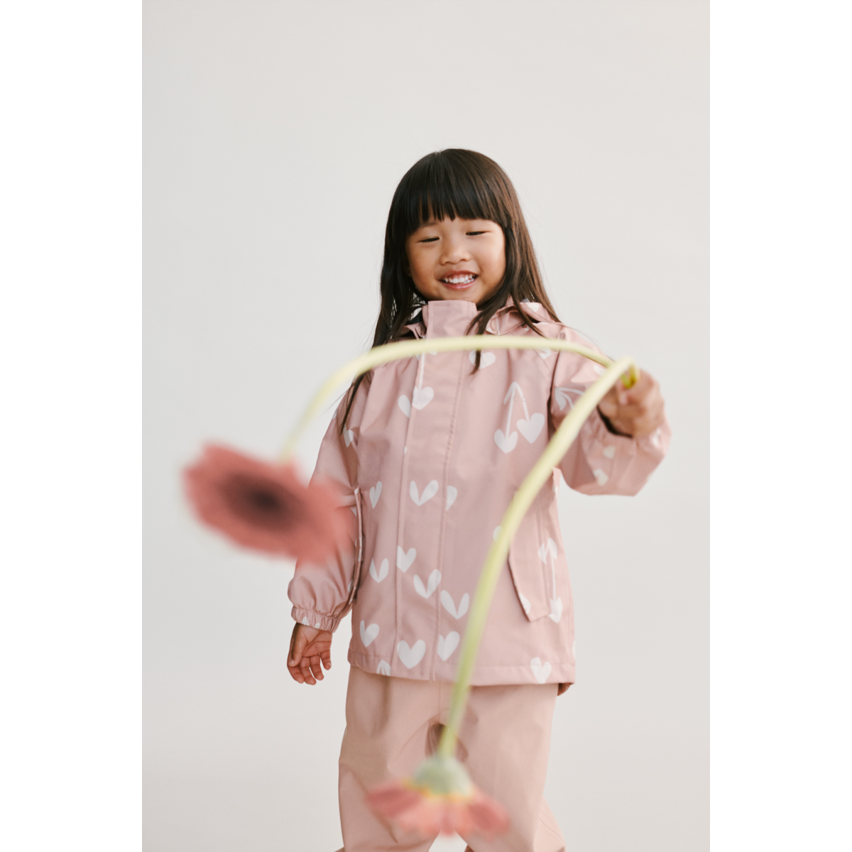 Liewood Ensemble Imperméable PEDIA - Sweethearts / Pale tuscany - Ensemble