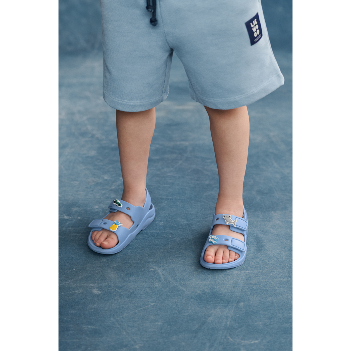 Liewood Sandales avec Breloques LILO - Beach blue - Sandales