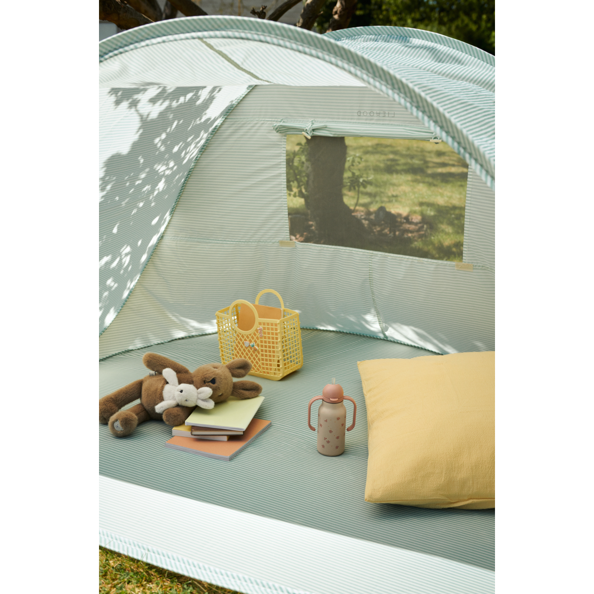 Liewood Tente De Plage Pop-Up Cassie - Peppermint / creme de la creme - TENTE