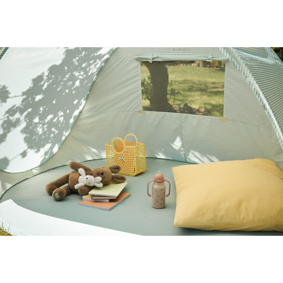 Liewood Tente De Plage Pop-Up Cassie - Peppermint / creme de la creme - TENTE