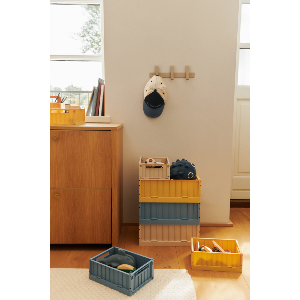 Liewood Boîtes de Rangement WESTON - PETIT, Lot de 2 - Beach blue - Boîtes de rangement