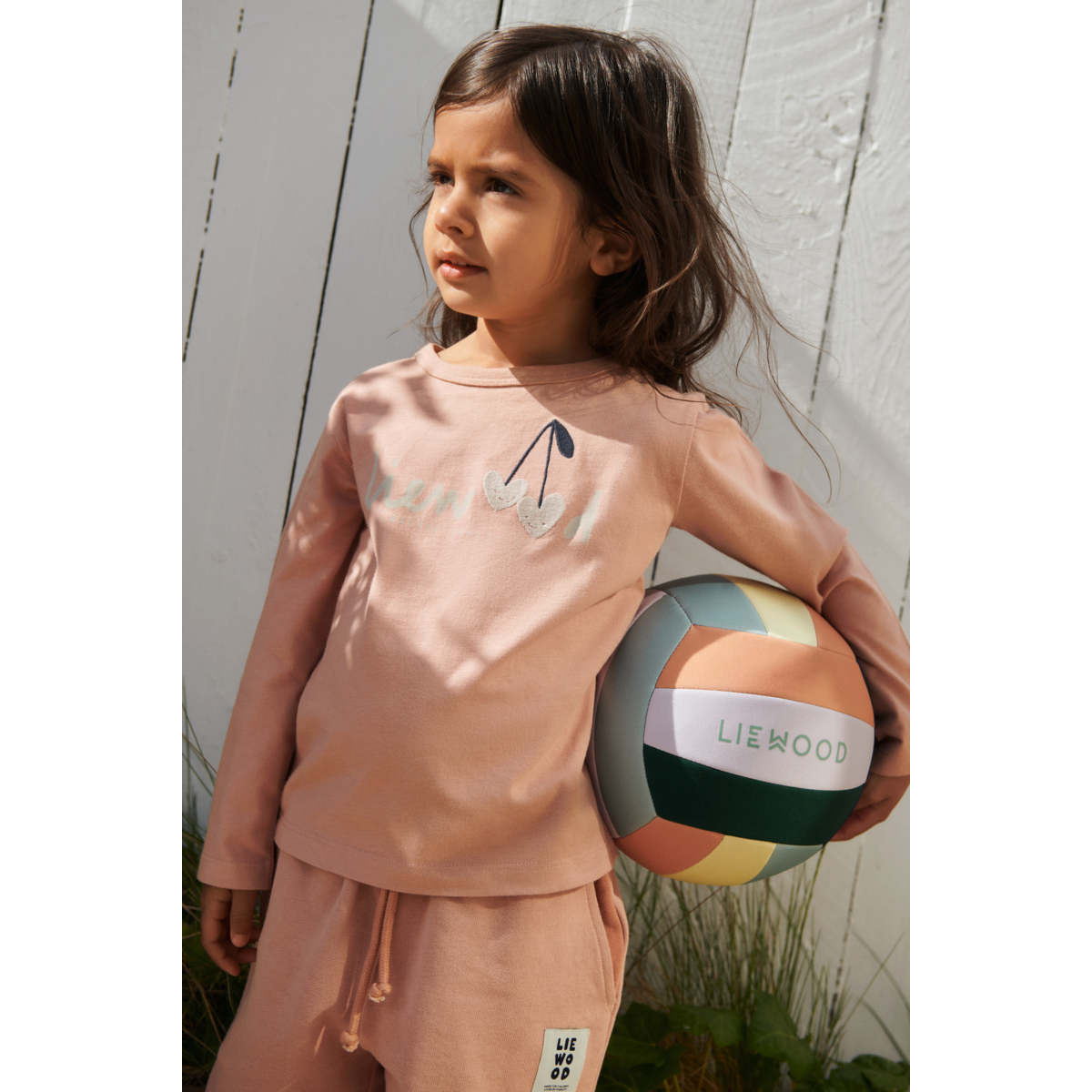Liewood Ballon de Volley VILLA - Peppermint multi mix - Jouet d'extérieur