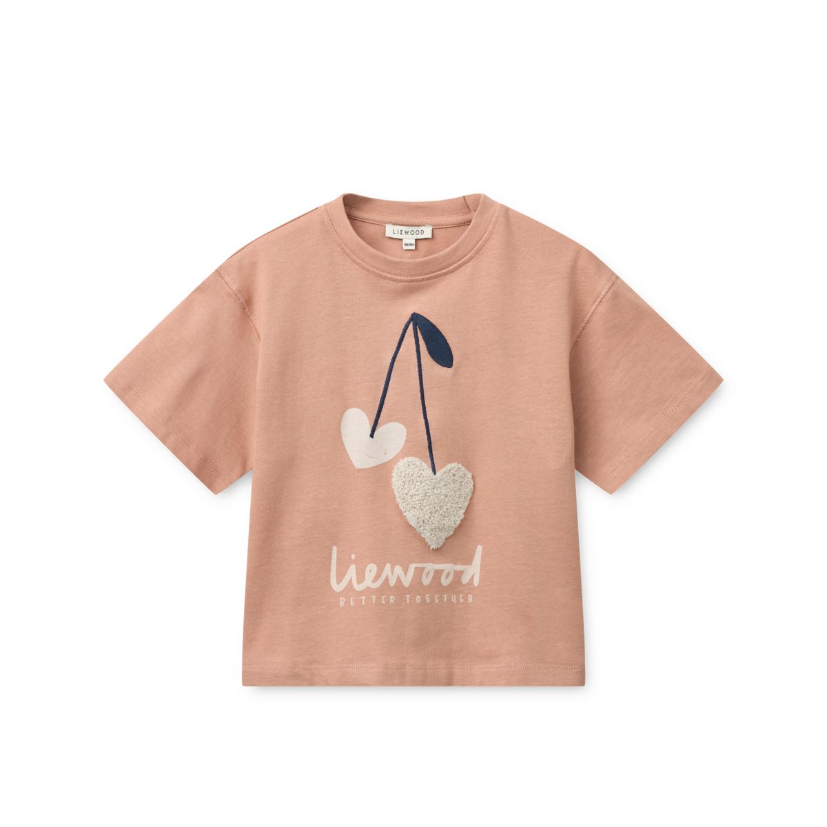 Liewood T-shirt à Manches Courtes TYLER - Sweethearts / Pale tuscany - T-shirt