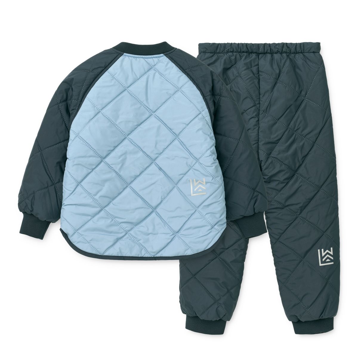 Liewood Ensemble thermique ZELLA - Beach blue / Classic navy / mix - Ensemble