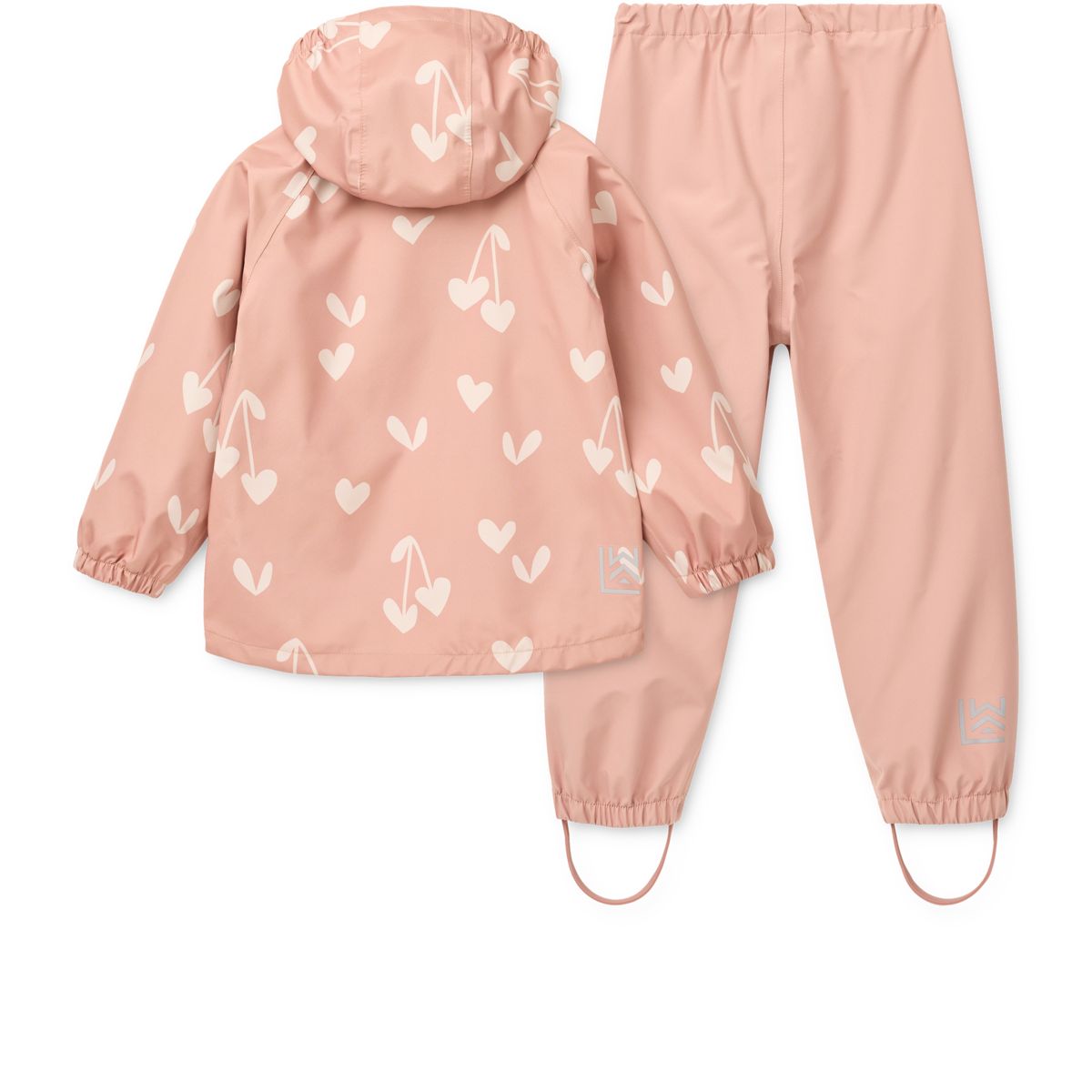 Liewood Ensemble Imperméable PEDIA - Sweethearts / Pale tuscany - Ensemble