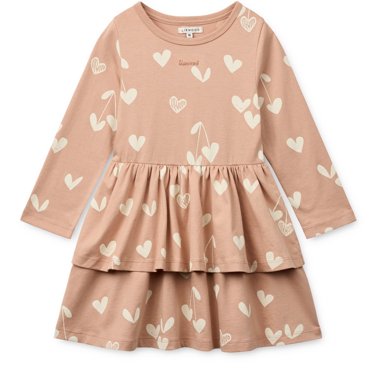 Liewood Robe à Manches Longues MINDY - Sweethearts / Pale tuscany - Robe