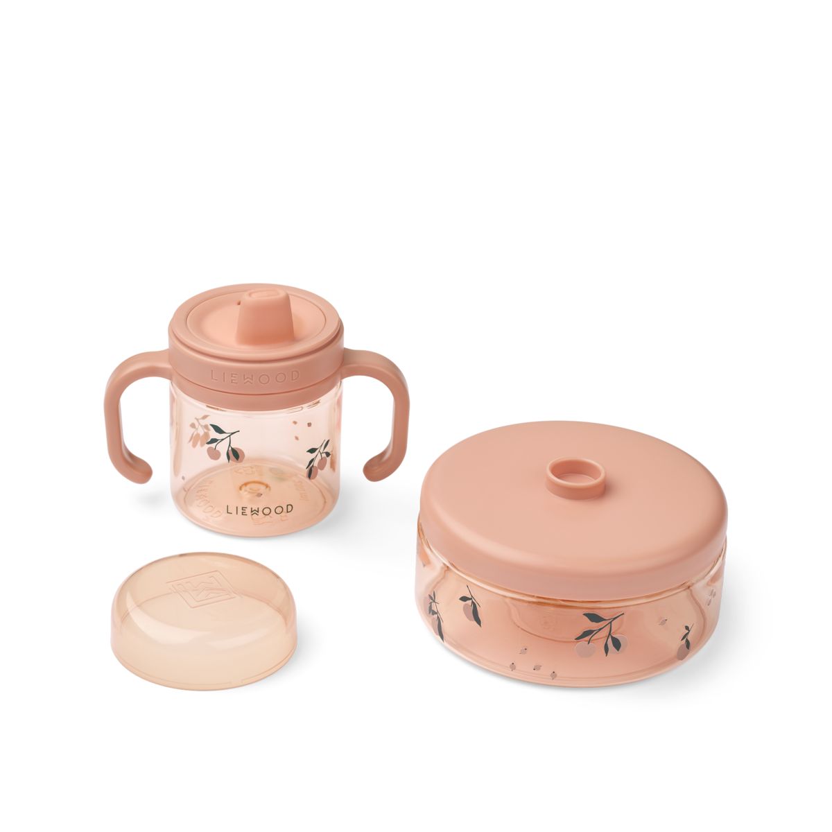 Liewood Set de vaisselle BEATRIX - Peach / Sea shell - Ensemble de vaisselle