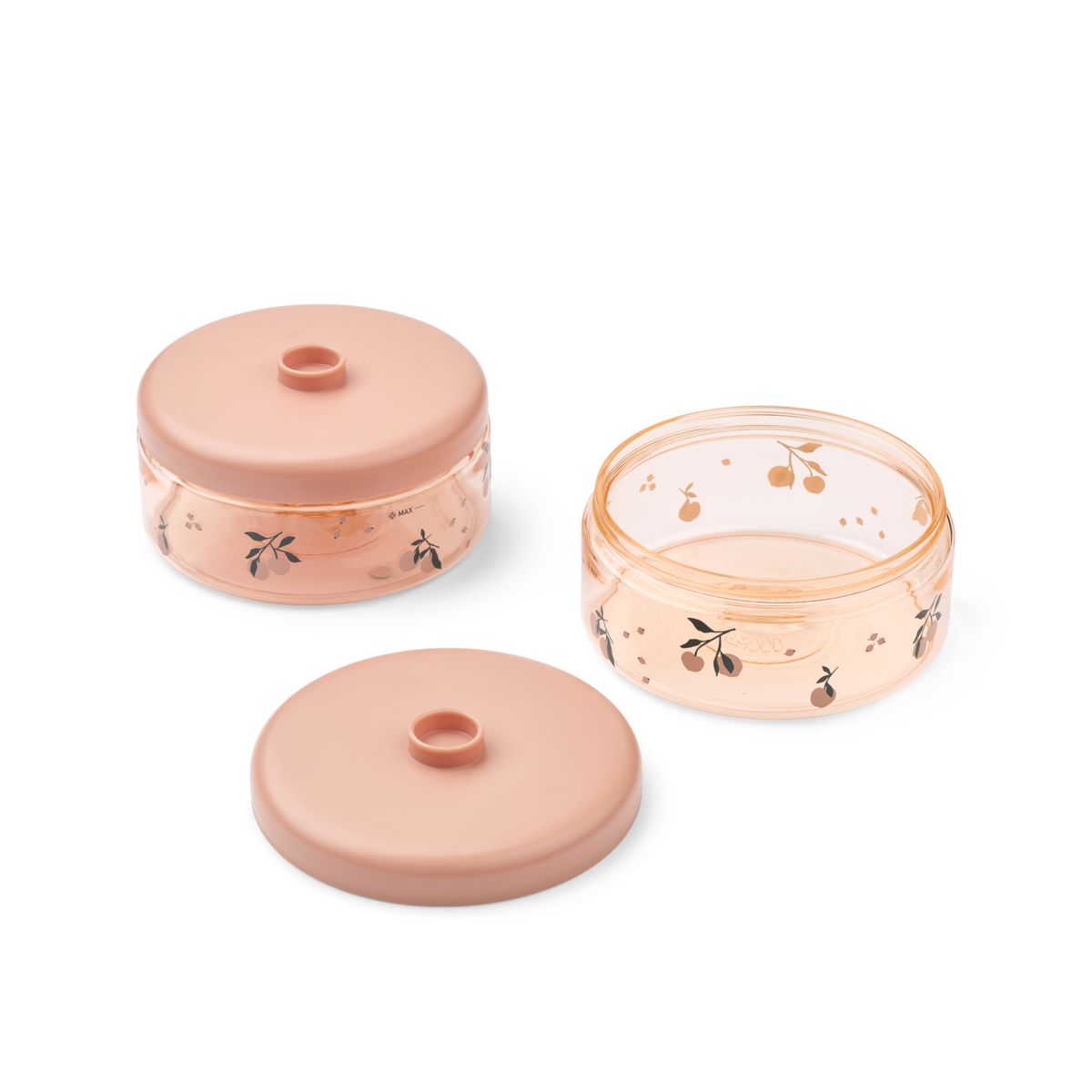 Liewood Boîtes alimentaires pour bébé DOMINIQUE 500 ml - Peach / Sea shell - Boïte à goûter