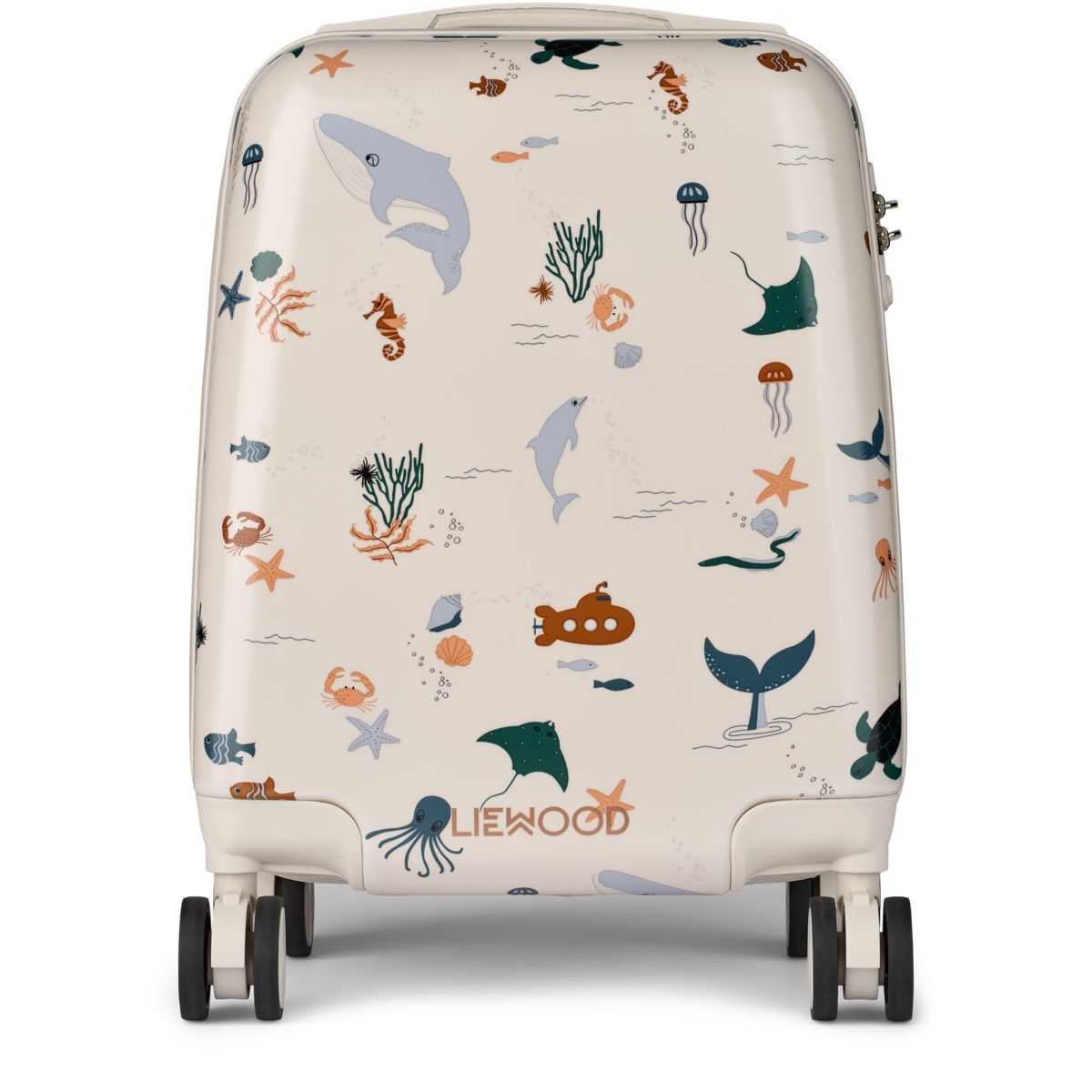 Liewood Valise Rigide NORELLE - Sea creature / Sandy - Sac de voyage