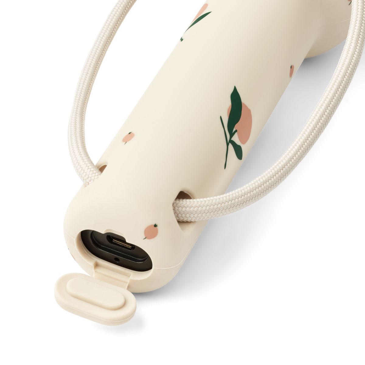 Liewood Lampe De Poche En Silicone Imprimée Gry - Peach / Sea shell - Lampe de poche