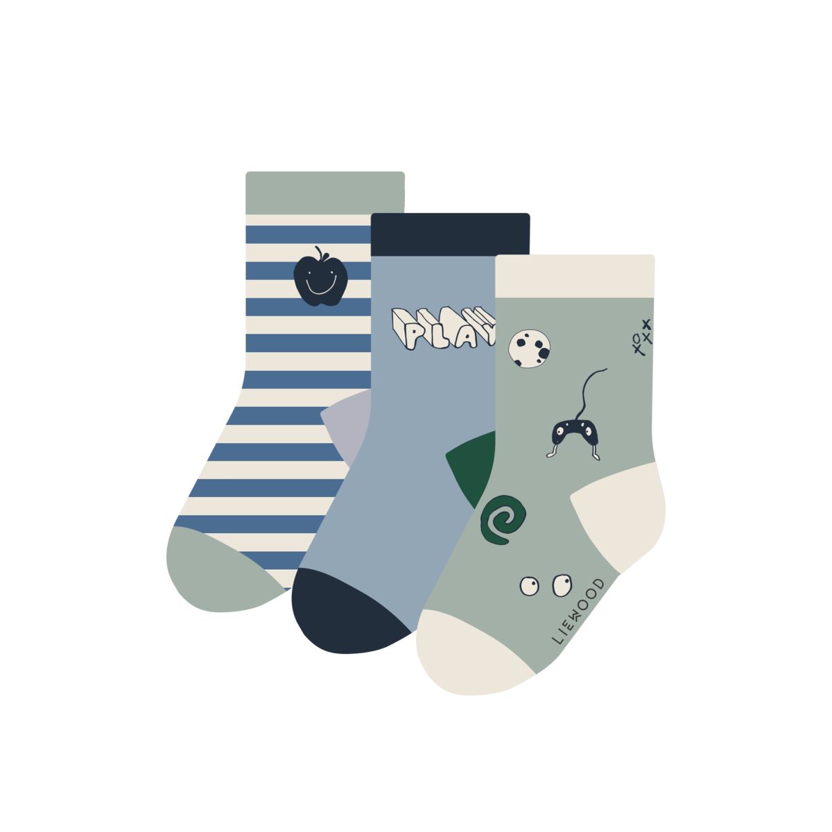 Liewood Chaussettes SILAS, Lot de 3 paires - Play mix - Chaussettes/Bas