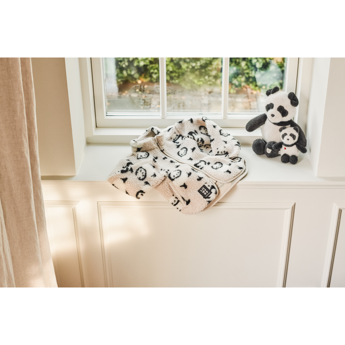 Liewood Veste Polaire NOLAN - Panda / Sandy - Veste