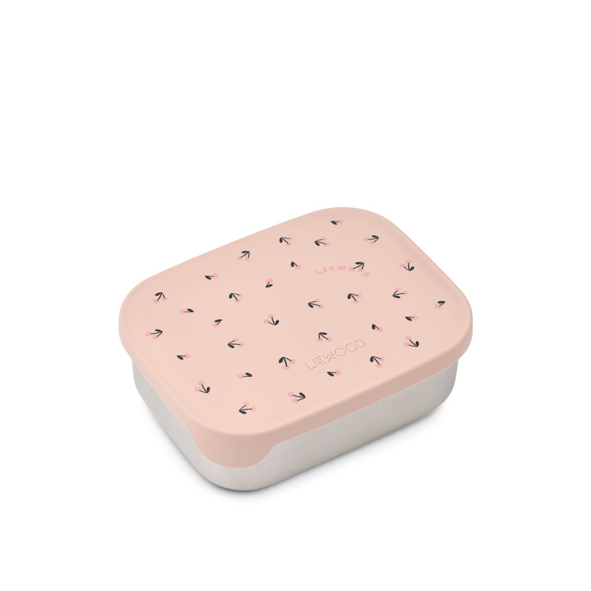 Liewood Boîte à Déjeuner ARTHUR - Mini Cherry heart / Rosey - Boîte à goûter
