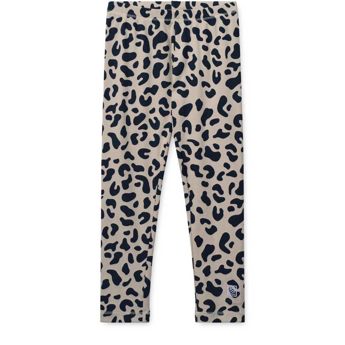 Liewood Legging à côtes et à Imprimé MARIEN - Leo / Mist - Leggings