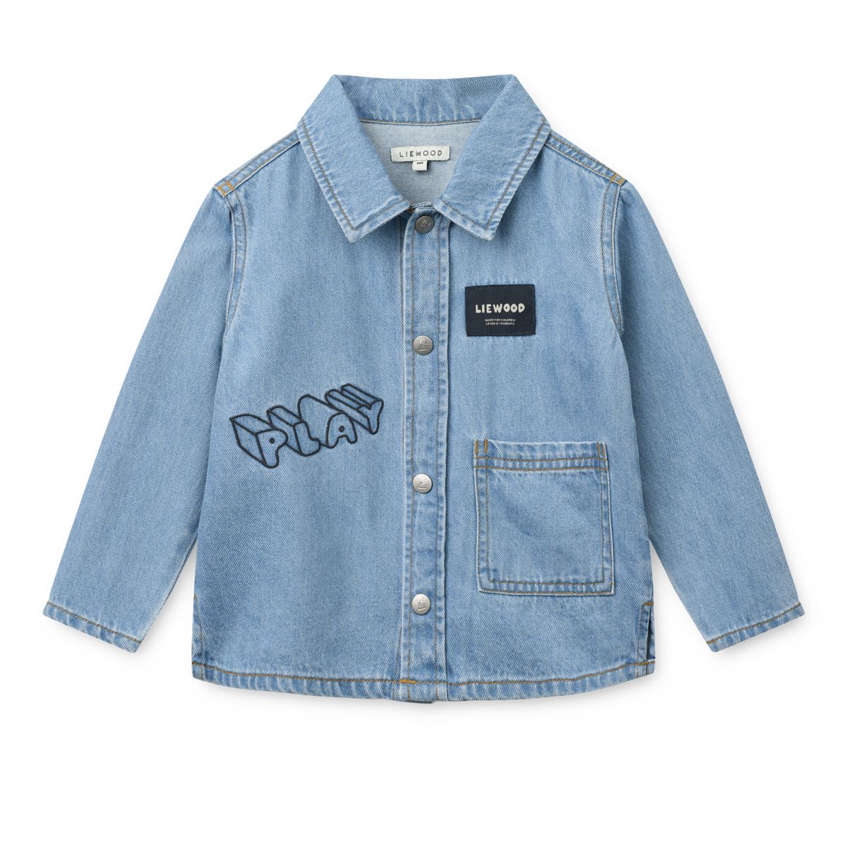 Liewood Chemise en jean clair GREG - Play / Denim - Chemise